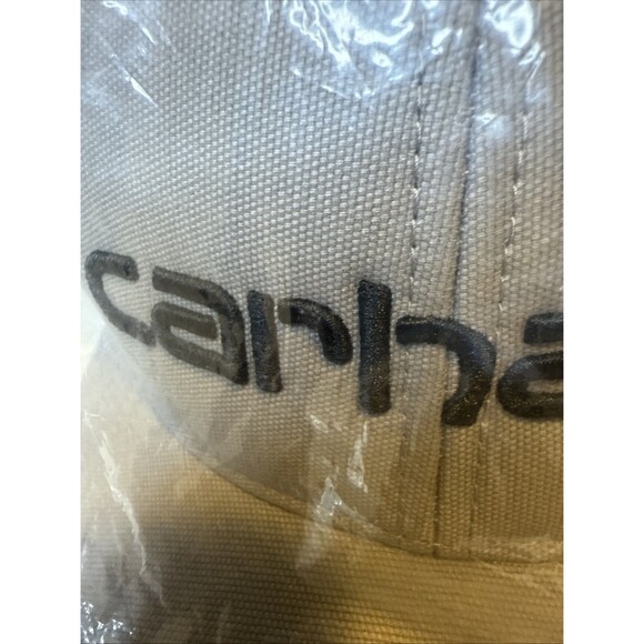 NEW Carhartt G Force Snap Back Canvas Mesh Graphic Cap Logo Gray Men's - Picture 5 of 5